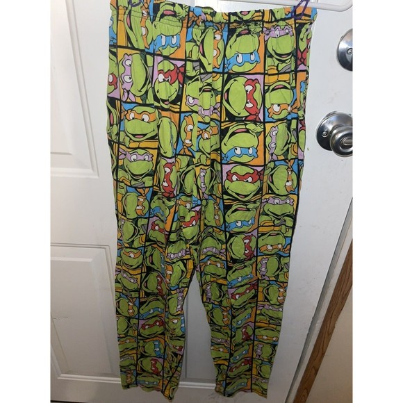 Women Ladies Mutant Ninja Turtle Pants Size Small - Picture 3 of 3